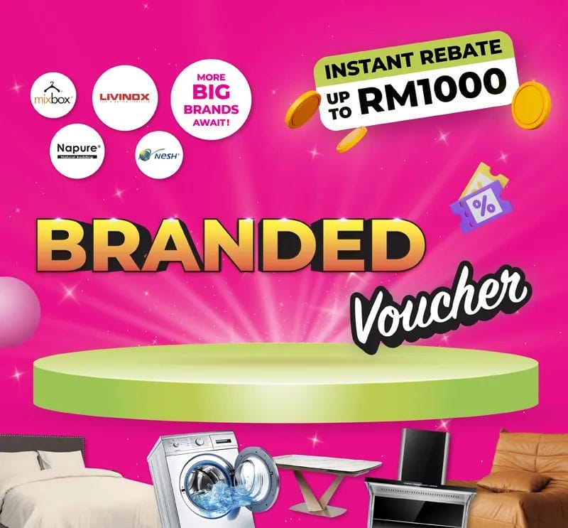 Branded Grab Voucher At MYHOME Home Furnishing Fair On 31 Oct To 2 Nov 2025 At Starling Mall PJ 