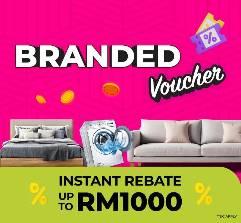 Branded Voucher At MYHOME Home Furnishing Fair on 12-14 December 2025 At Mitec Kl 
